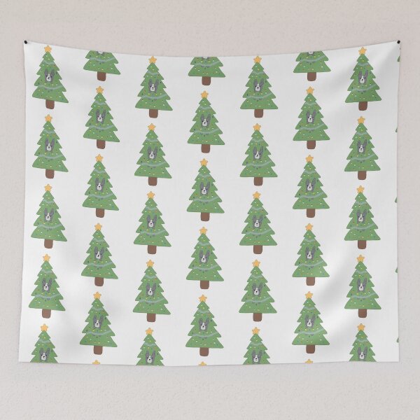 Item preview, Frenchie in CHristmas tree - French bulldog designed and sold by aziza-doodles.