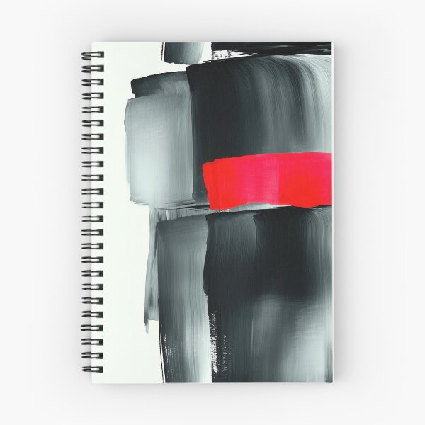 Item preview, Crimson Signal in Charcoal Blocks designed and sold by dariaminaeva.