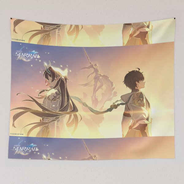 Item preview, Dan Heng • Honkai Star Rail • Pom-Pom Gallery • Back to Earth in Evernight designed and sold by kazatodoesart.