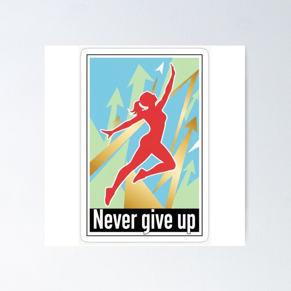 Item preview, Never Give Up Leap designed and sold by lorand-designs.
