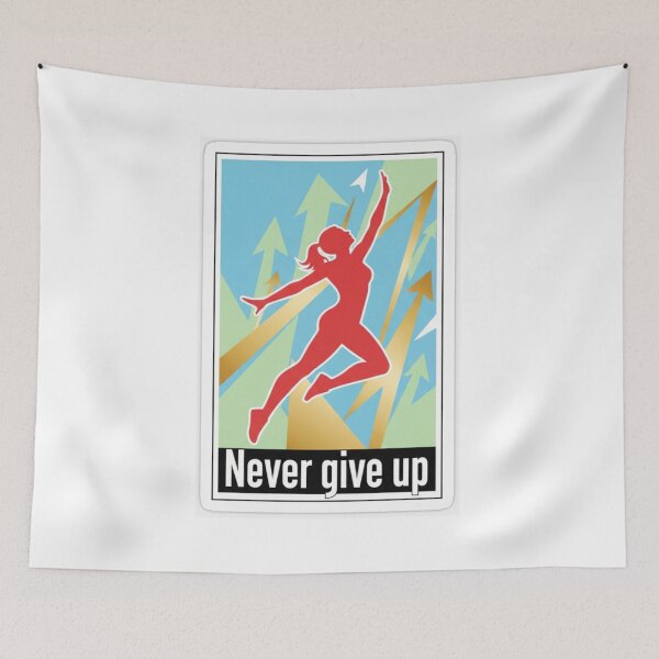 Item preview, Never Give Up Leap designed and sold by lorand-designs.