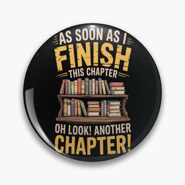 Item preview, As Soon As I Finish This Chapter Oh Look Another Chapter designed and sold by mandiana.