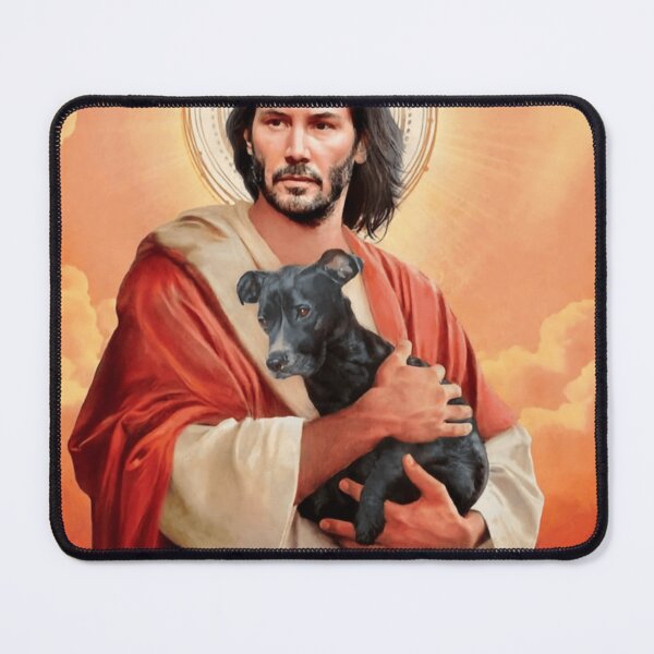 Item preview, Blessed Keaanu Graphic Icon Poster designed and sold by Patricianighton.