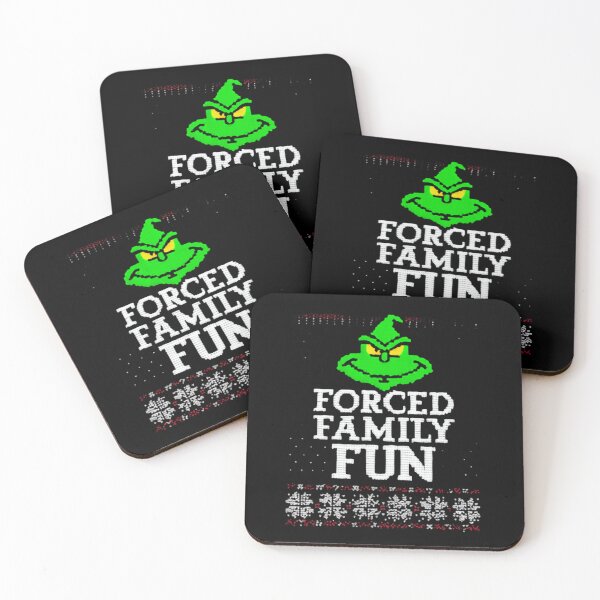 Item preview, Forced Family Fun Funny Holidays Survival Mode Activated Funny Grinch designed and sold by HumansStuck12.