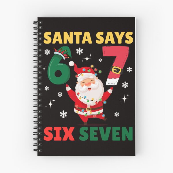 Item preview, Santa Says Six Seven Funny Christmas Countdown designed and sold by torildorxop.