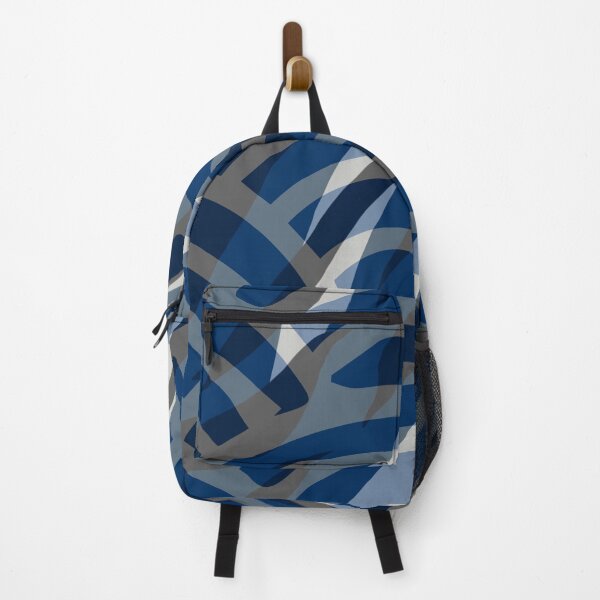 Item preview, Japanese Seigaiha Pattern Blended with Tiger Print – Modern Hybrid Abstract Design designed and sold by RokaCircles.