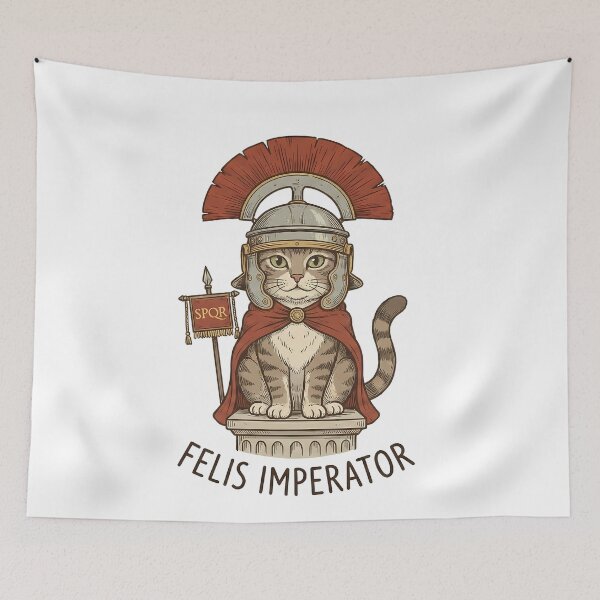 Item preview, Felis Imperator Roman Cat Emperor designed and sold by k3rstman1.