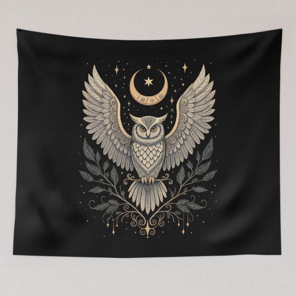 Item preview, Lunar Owl designed and sold by SolombraArt.