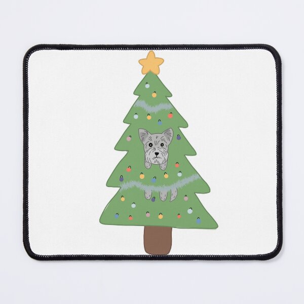 Item preview, Dog in Christmas tree - Scottish Terrier, Scottie, Westie - Christmas Jumper designed and sold by aziza-doodles.