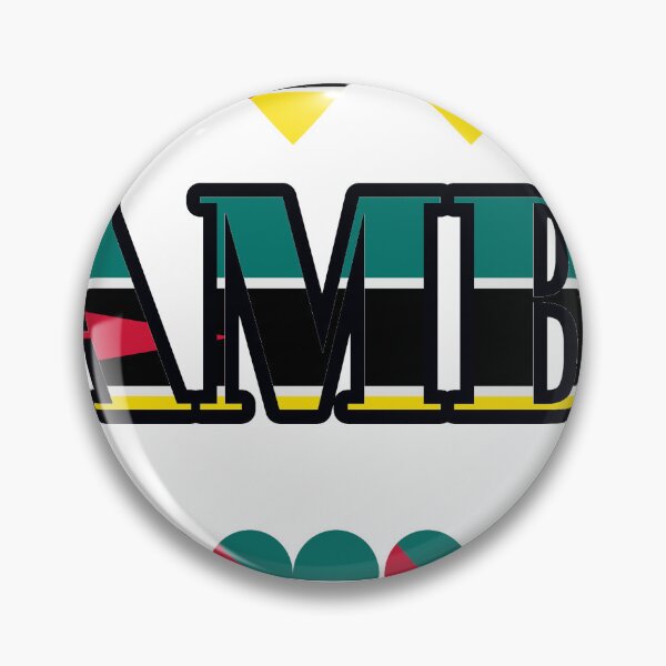 Item preview, Mozambique Flag Letters And Hearts designed and sold by TheIconSmith.