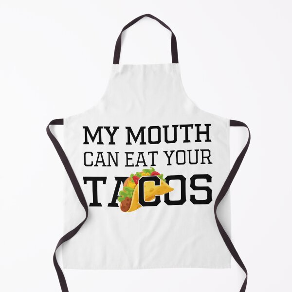 Item preview, My Mouth Can Eat Your Tacos Funny Quote Mexican Food Humor Gift Idea for Taco Lovers designed and sold by karibov.