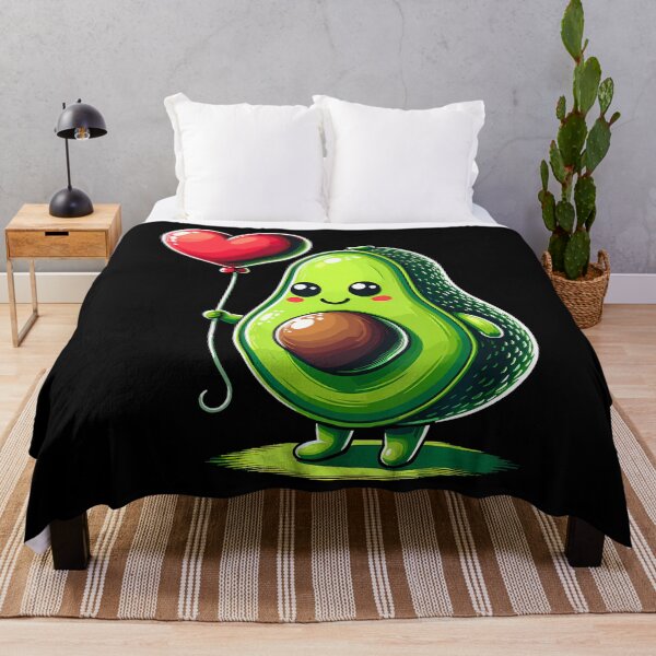 Item preview, Avocado Heart Balloon Valentine'S Day Cute Vegetable designed and sold by MyraLorri.