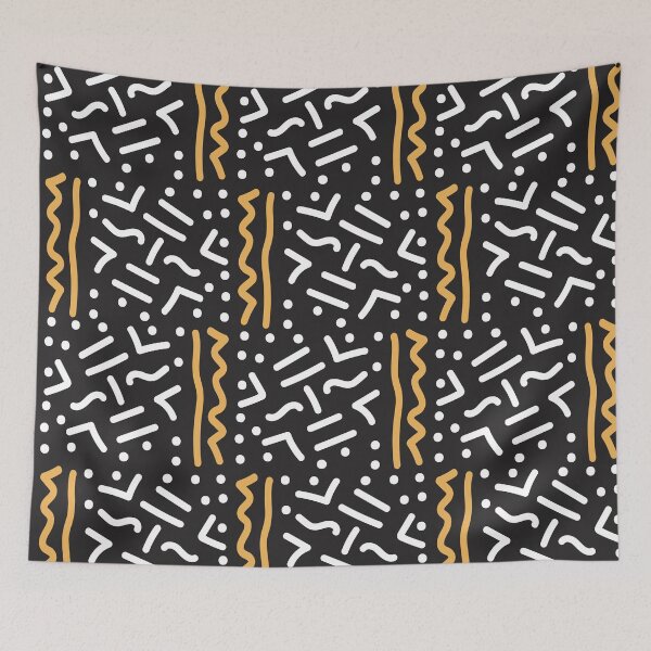 Item preview, African Bogolan pattern designed and sold by Wolagno.