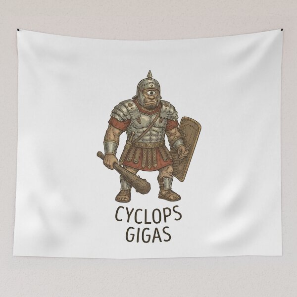 Item preview, Roman Cyclops Warrior Ancient Mythology designed and sold by k3rstman1.