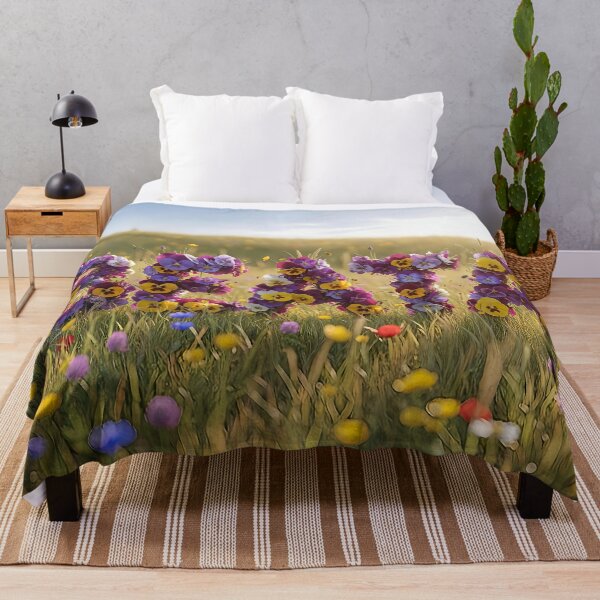 Item preview, Meadow Name Beata: Wildflower Lettering in Golden Sunlight designed and sold by Dominik1994.