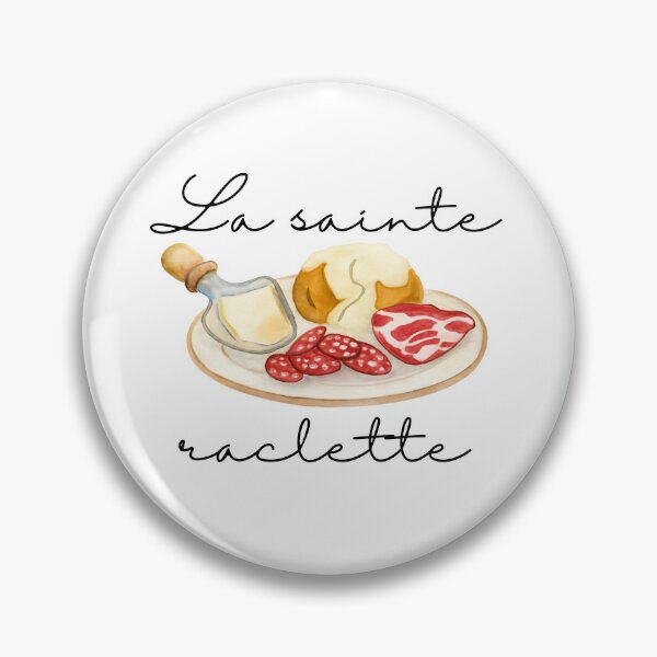 Item preview, Vintage Watercolor “Holy Raclette” Artwork designed and sold by Jynnie.