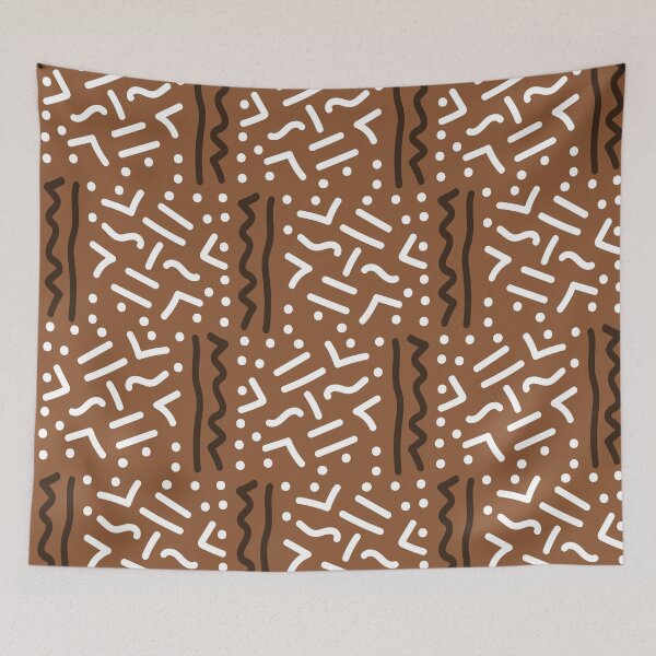 Item preview, African Bogolan pattern designed and sold by Wolagno.