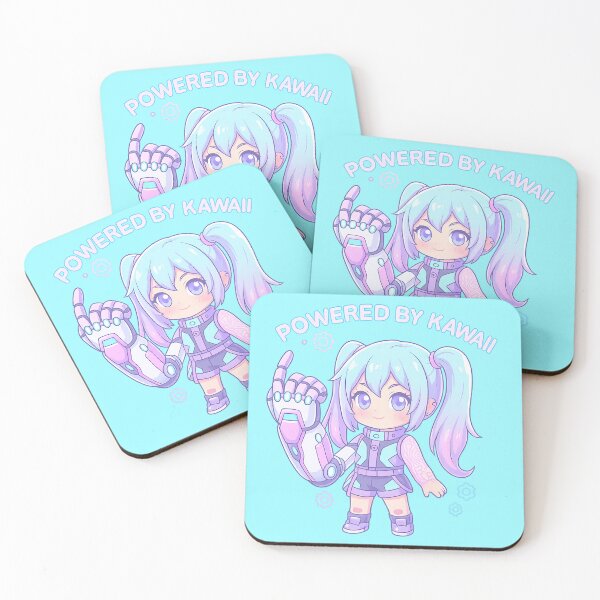 Item preview, Kawaii Cyborg Chibi designed and sold by FlowPrintStudio.