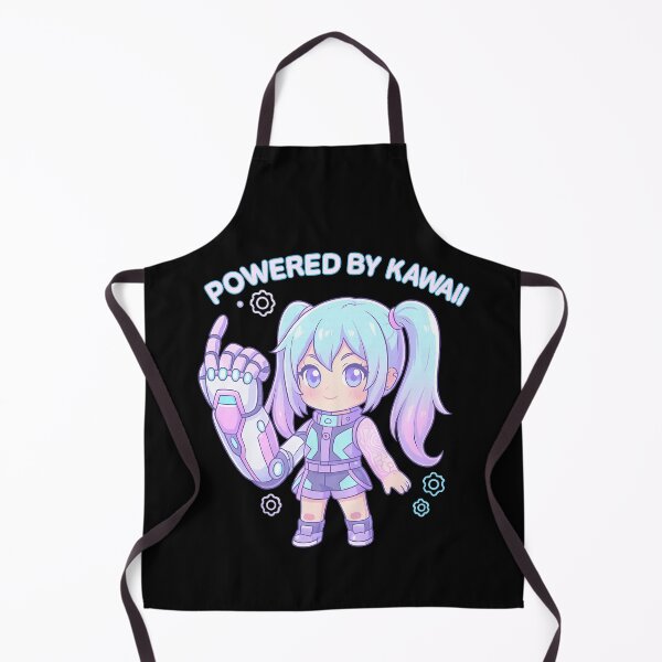 Item preview, Kawaii Cyborg Chibi designed and sold by FlowPrintStudio.
