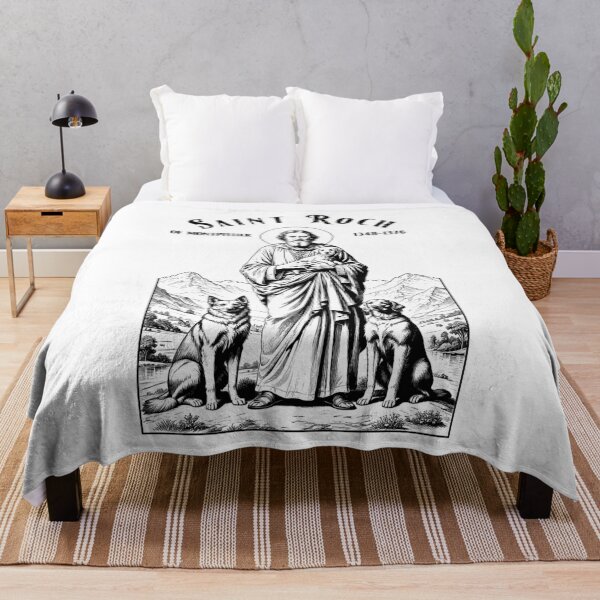 Item preview, Dogs Patron Saint Roch Vintage Funny Canine Dog Lovers designed and sold by GrandeDuc.