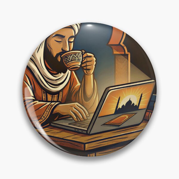 Item preview, Fajr Wins The Morning | Islamic Coffee & Prayer Graphic designed and sold by Faithful Uswa Prints.