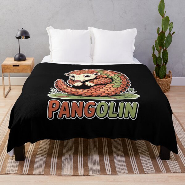 Item preview, Cute Colorful Pangolin Curled Up designed and sold by RedCircleArt.