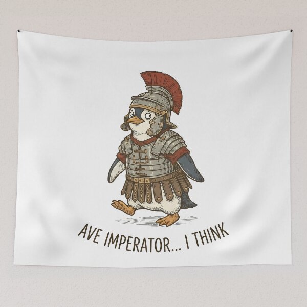 Item preview, Roman Emperor Penguin Legionary designed and sold by k3rstman1.
