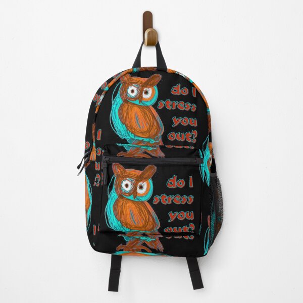 Item preview, Do I stress you out - scribbled owl designed and sold by Stefrait-7.