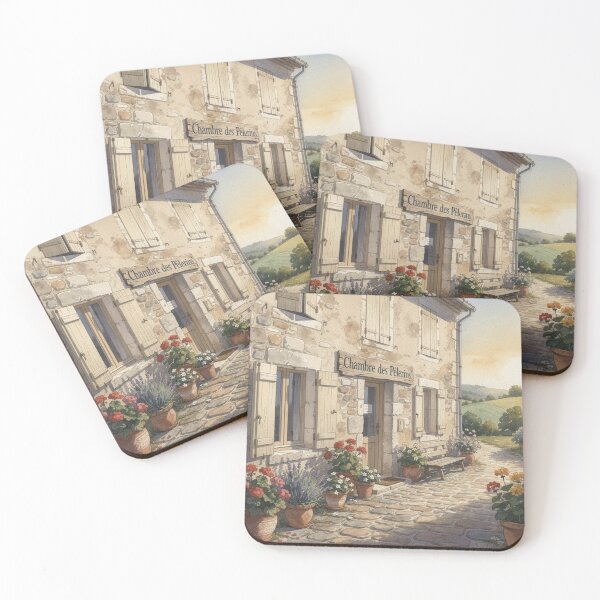 Item preview, Pilgrim hostel (Way of St. James) designed and sold by jefboutique6150.