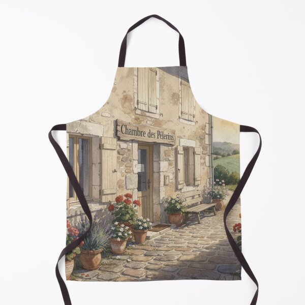Item preview, Pilgrim hostel (Way of St. James) designed and sold by jefboutique6150.