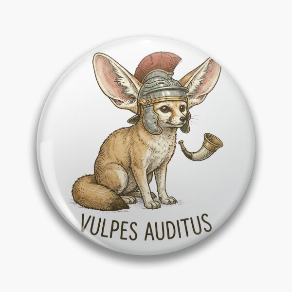 Item preview, Fennec Fox Roman Centurion with Horn designed and sold by k3rstman1.