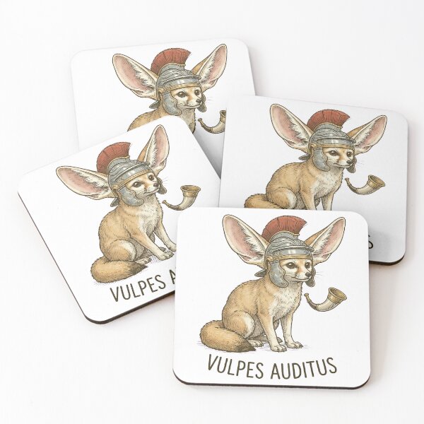 Item preview, Fennec Fox Roman Centurion with Horn designed and sold by k3rstman1.