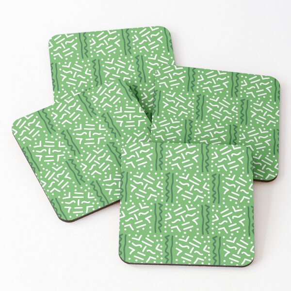 Item preview, Bogolan fabric pattern green design designed and sold by Wolagno.