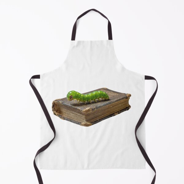 Item preview, Green worm walking on old books designed and sold by Ball-Naphat.