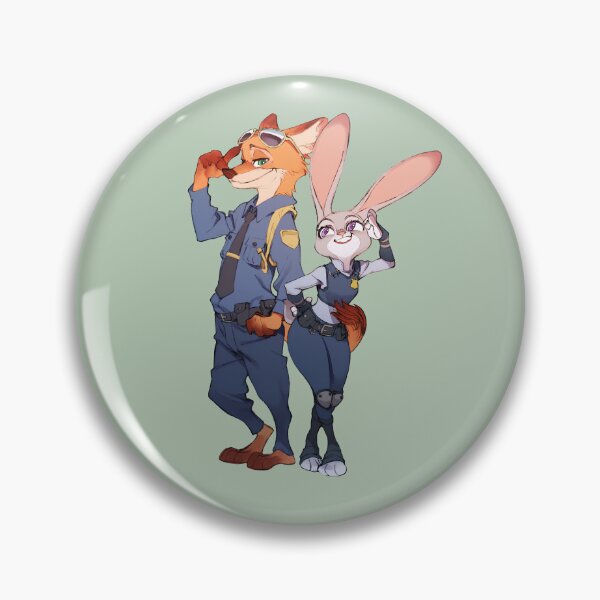 Item preview, Zootopia Inspired Fanart Nick and Judy designed and sold by JDVNart.