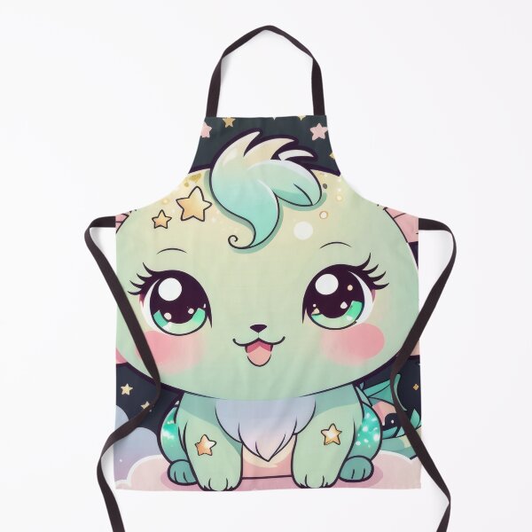 Item preview, Kawaii Baby Dragon – Cute Pastel Dragon Sticker designed and sold by Visualynx.