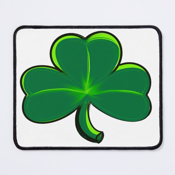 Item preview, Clover Shamrock - green three leaf clover shamrock. The best Irish gift ideas designed and sold by Artonmytee.