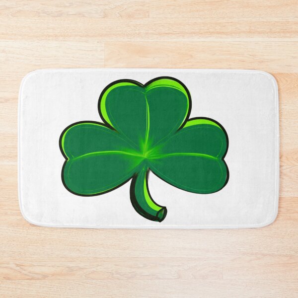 Item preview, Clover Shamrock - green three leaf clover shamrock. The best Irish gift ideas designed and sold by Artonmytee.