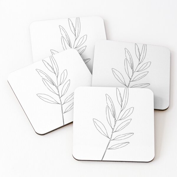 Item preview, Olive Branch — Minimalist Line Art designed and sold by mari0n980.