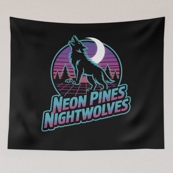Item preview, retro sports logo - vintage design - throwback logo - 80s style - fictional sports - fake team merch - made-up team - 80s inspired - vintage aesthetic - retro vibes - fantasy sports - sci-fi team designed and sold by JansenGS.