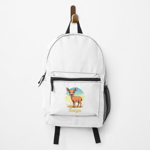 Item preview, Cute Saiga Antelope In Sunny Grasslands designed and sold by RedCircleArt.