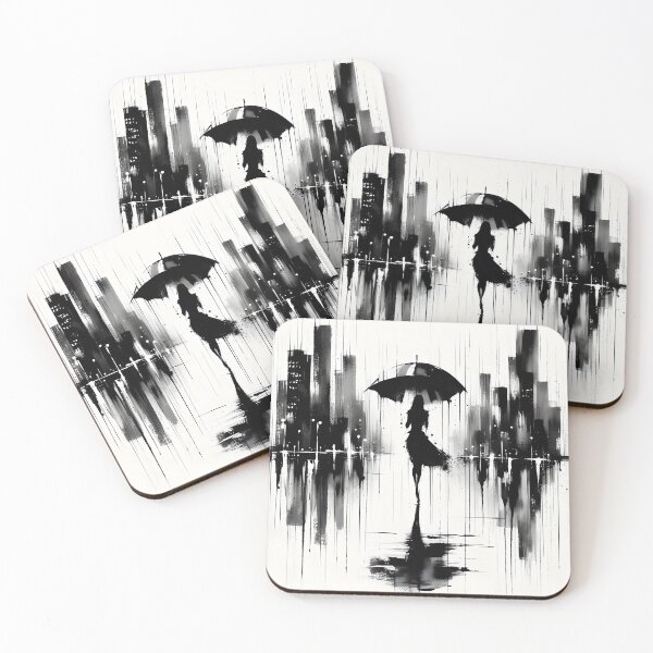 Item preview, The Walk in the Rain designed and sold by fatbanana.