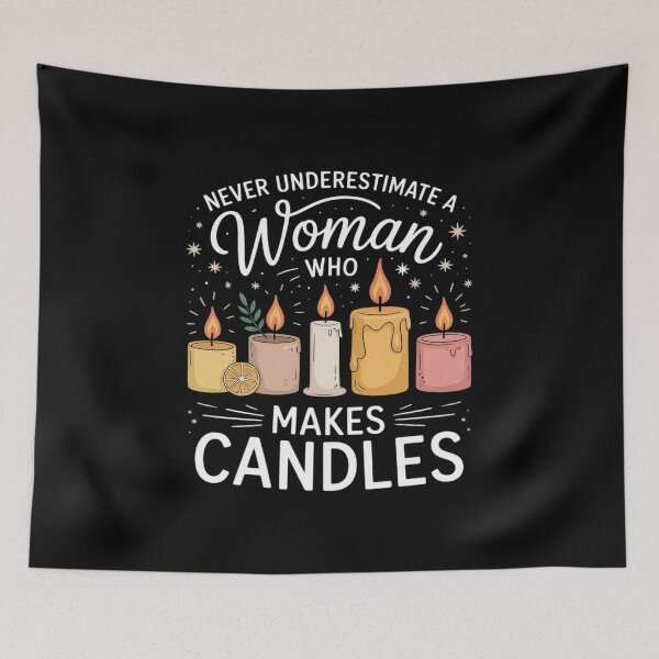 Item preview, Candle Making Art for Women Girls Candle Lover Candle designed and sold by velltoons.