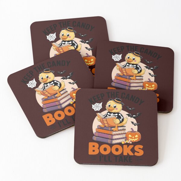Item preview, Candy Books Halloween Goose Reading Delight designed and sold by velltoons.