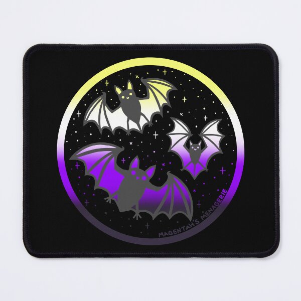 Item preview, Non Binary / NB / Enby Pride Bats designed and sold by ChaosAdar.