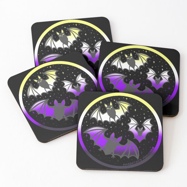 Item preview, Non Binary / NB / Enby Pride Bats designed and sold by ChaosAdar.