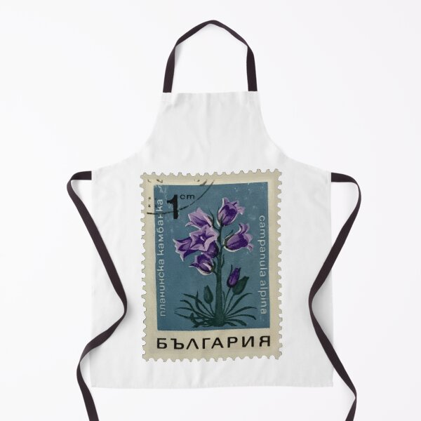 Item preview, Vintage Campanula Alpina Postage Stamp designed and sold by red-amber65.