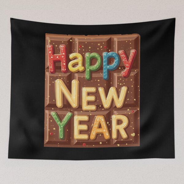 Item preview, Happy New Year Chocolate Bar Design designed and sold by Khadigadesings.