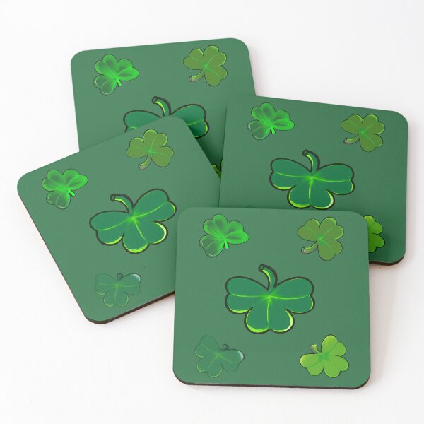 Item preview, Clover  pattern Shamrock - green three leaf clover shamrock. The best Irish gift ideas designed and sold by Artonmytee.