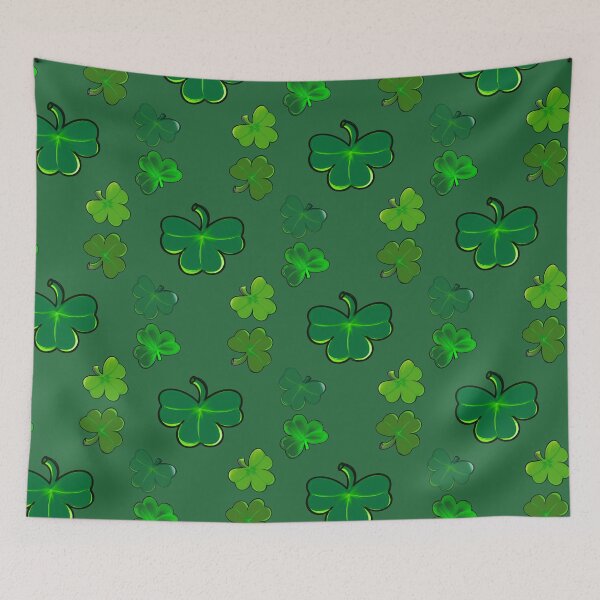 Item preview, Clover  pattern Shamrock - green three leaf clover shamrock. The best Irish gift ideas designed and sold by Artonmytee.